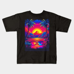 Tropical Paradise - Summer Holiday Kids T-Shirt